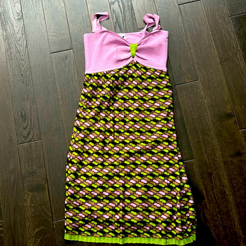 M by Missoni crochet dress